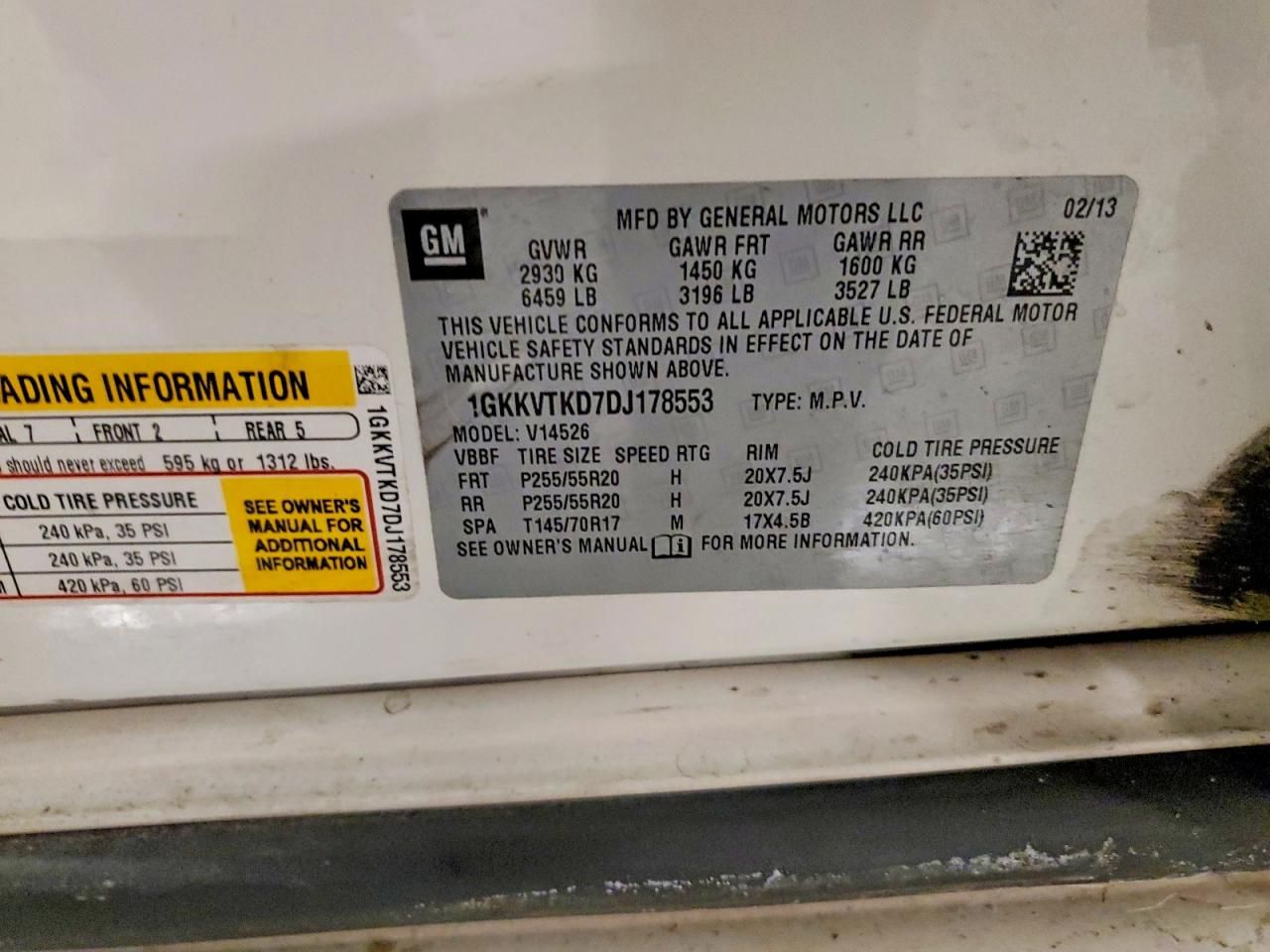 2013 GMC Acadia Denali