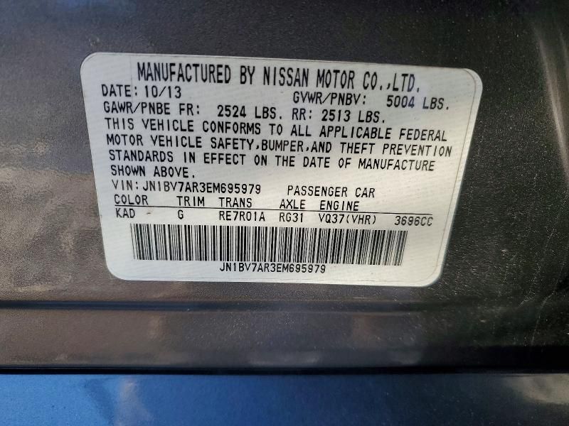 2014 Infiniti Q50 Base