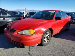 Pontiac Grand am salvage cars for sale: 2004 Pontiac Grand am SE1