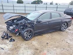 Hyundai salvage cars for sale: 2021 Hyundai Sonata sel Plus