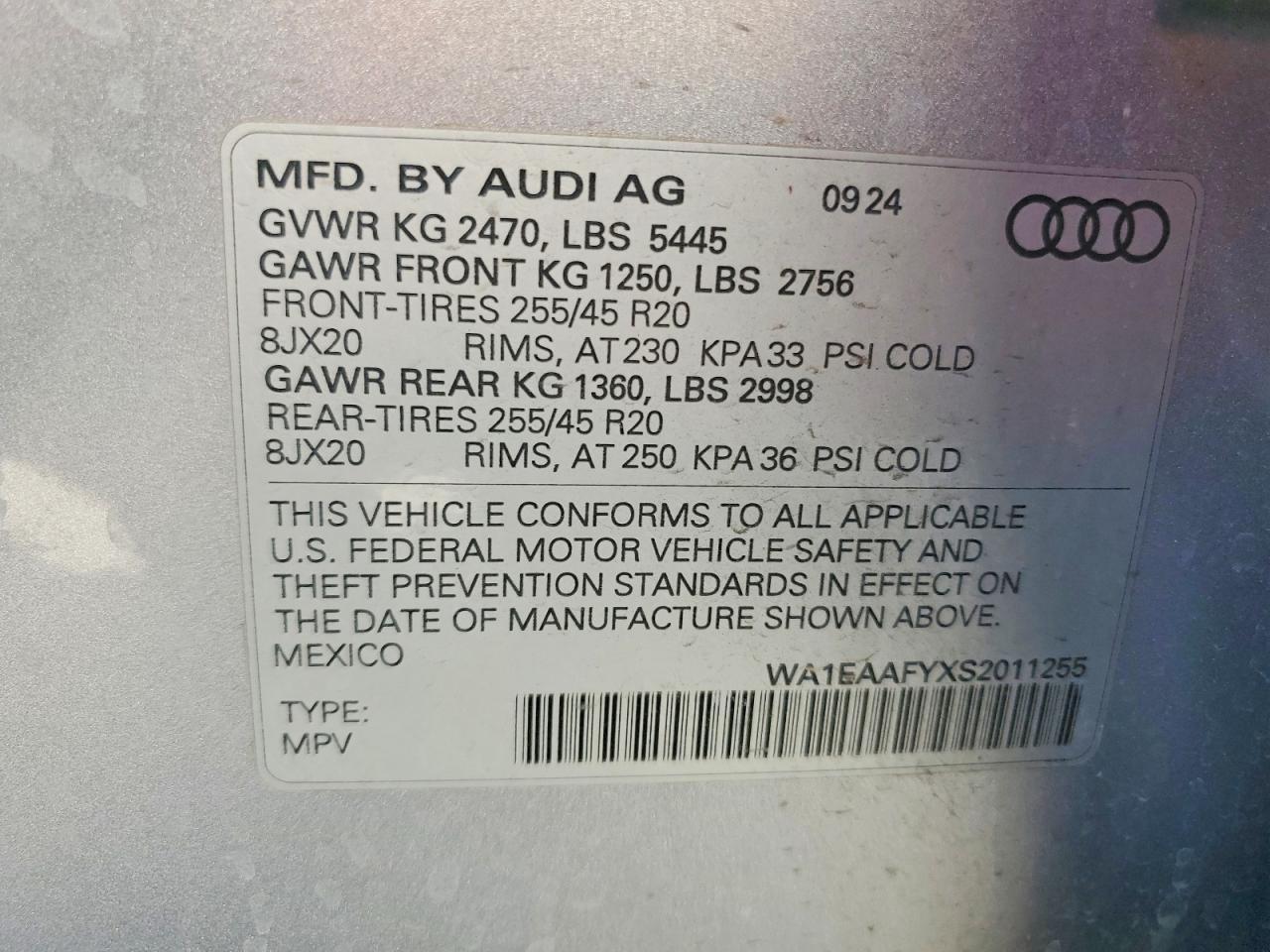 2025 Audi Q5 Premium Plus 45