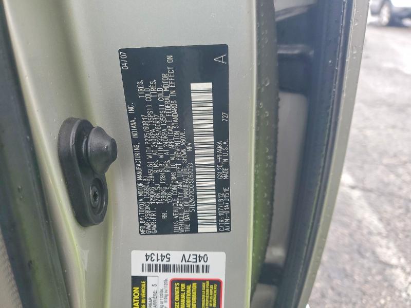 2007 Toyota Sienna xle