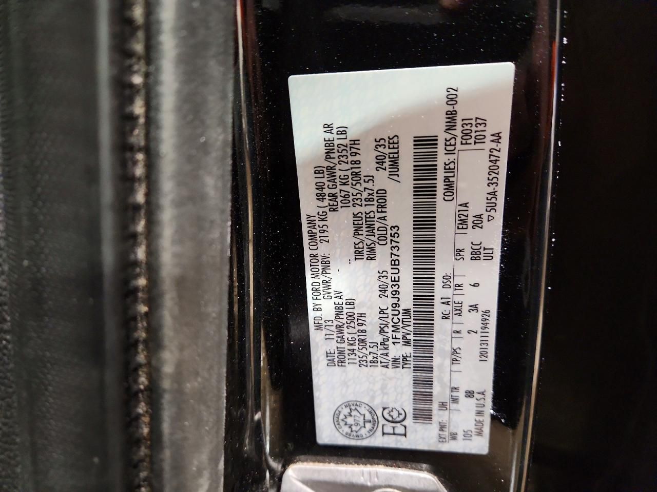 2014 Ford Escape Titanium