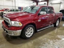 Dodge salvage cars for sale: 2017 Dodge Ram 1500 Longhorn