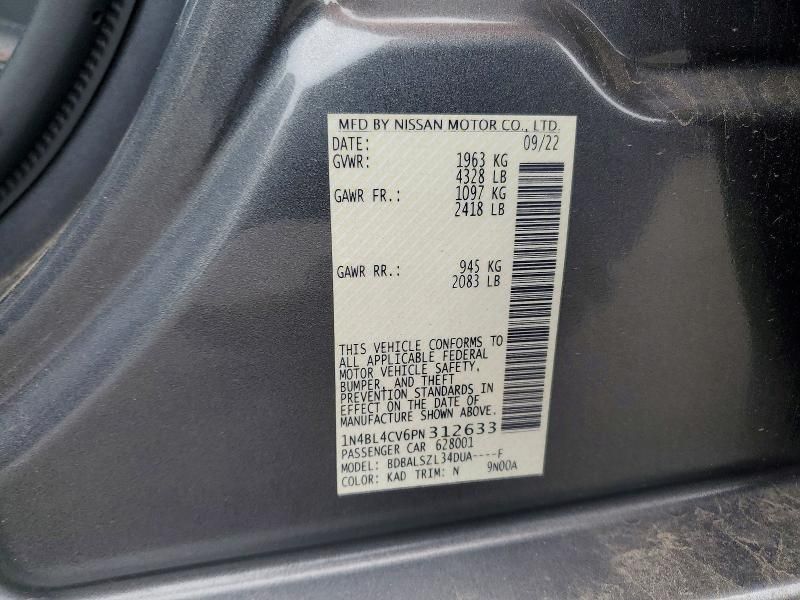 2023 Nissan Altima 2.5 sr