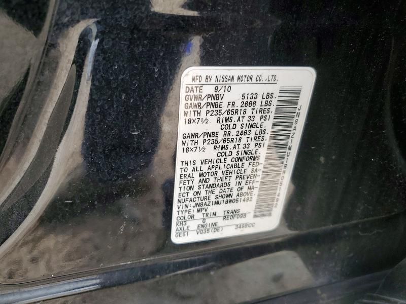 2011 Nissan Murano s