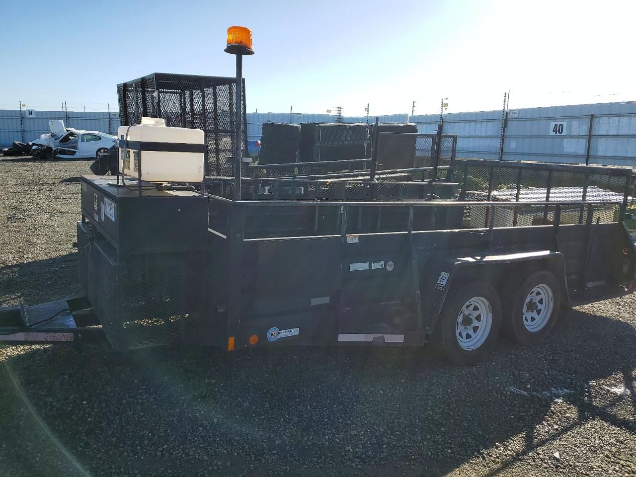 2016 Marksman Manufacturer LSET80X14-70 Utility Trailer