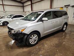 KIA Vehiculos salvage en venta: 2015 KIA Sedona lx