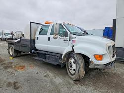 Salvage cars for sale from Copart Cahokia Heights, IL: 2011 Ford F750 Flatbed Truck