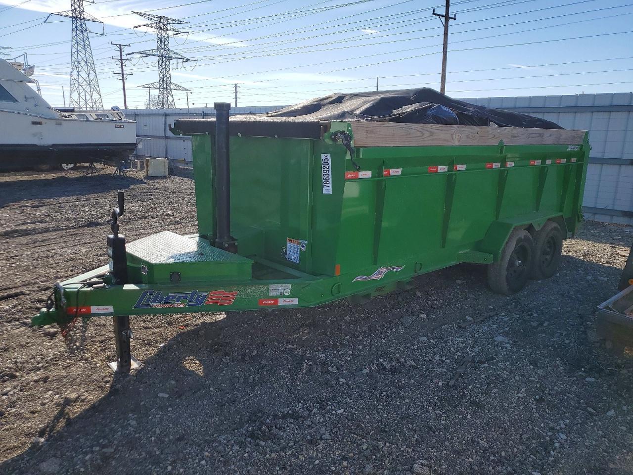 2024 Liberty Dump Trailer