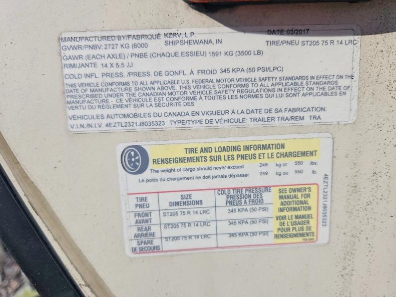 2018 Other Rv 2018 Kzrv Connect Camper