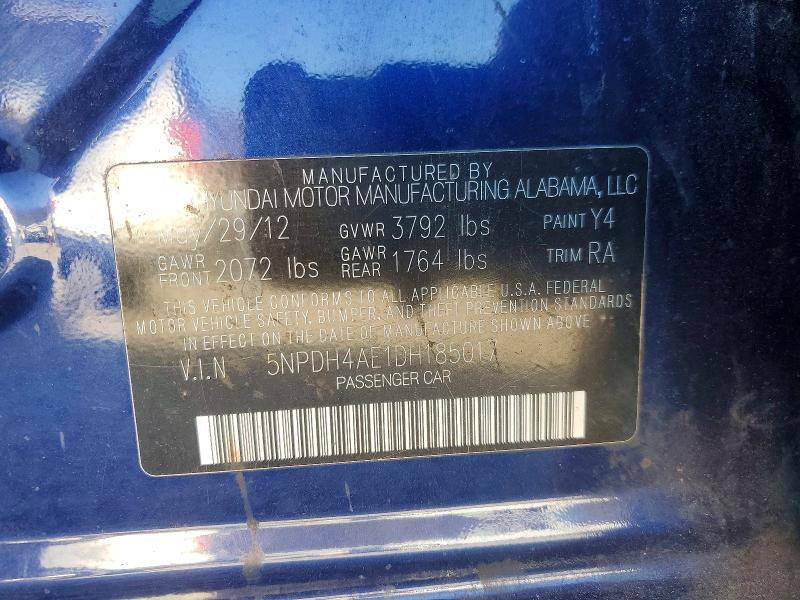 2013 Hyundai Elantra gls