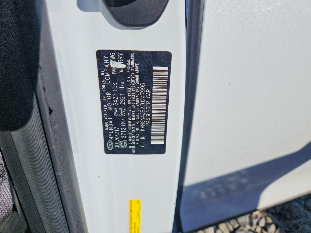 2018 Genesis G80 Base