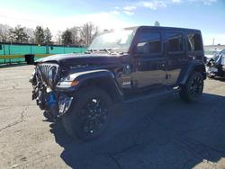 Jeep salvage cars for sale: 2023 Jeep Wrangler Sahara 4XE