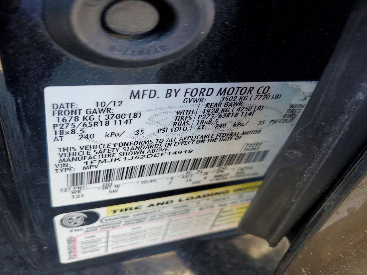 2013 Ford Expedition el xlt