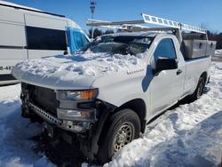 Salvage trucks for sale at North Billerica, MA auction: 2019 Chevrolet Silverado C1500