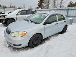 Toyota Corolla salvage cars for sale: 2006 Toyota Corolla ce