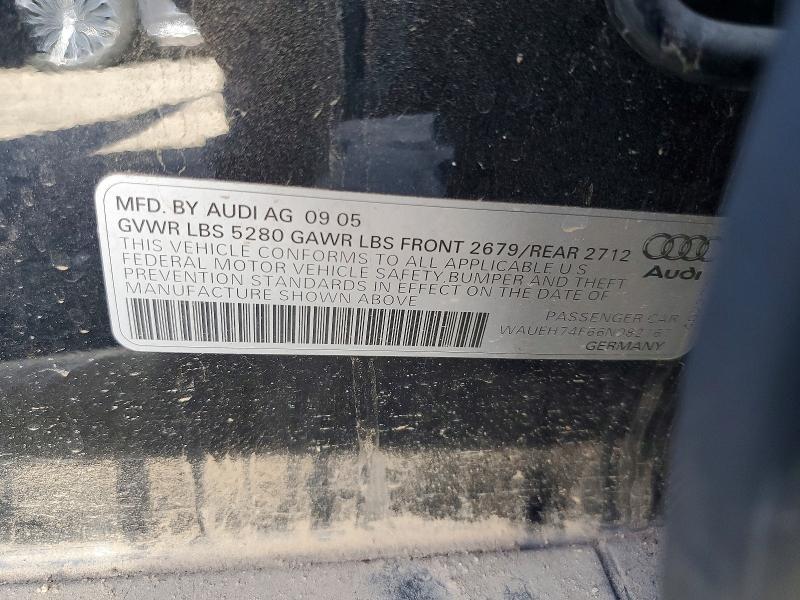 2006 Audi A6 S-line 3.2 Quattro