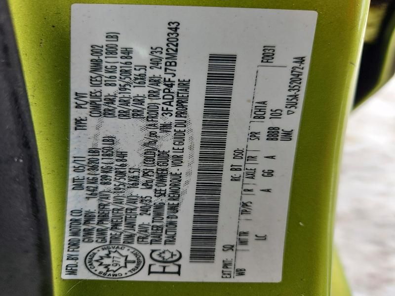 2011 Ford Fiesta ses