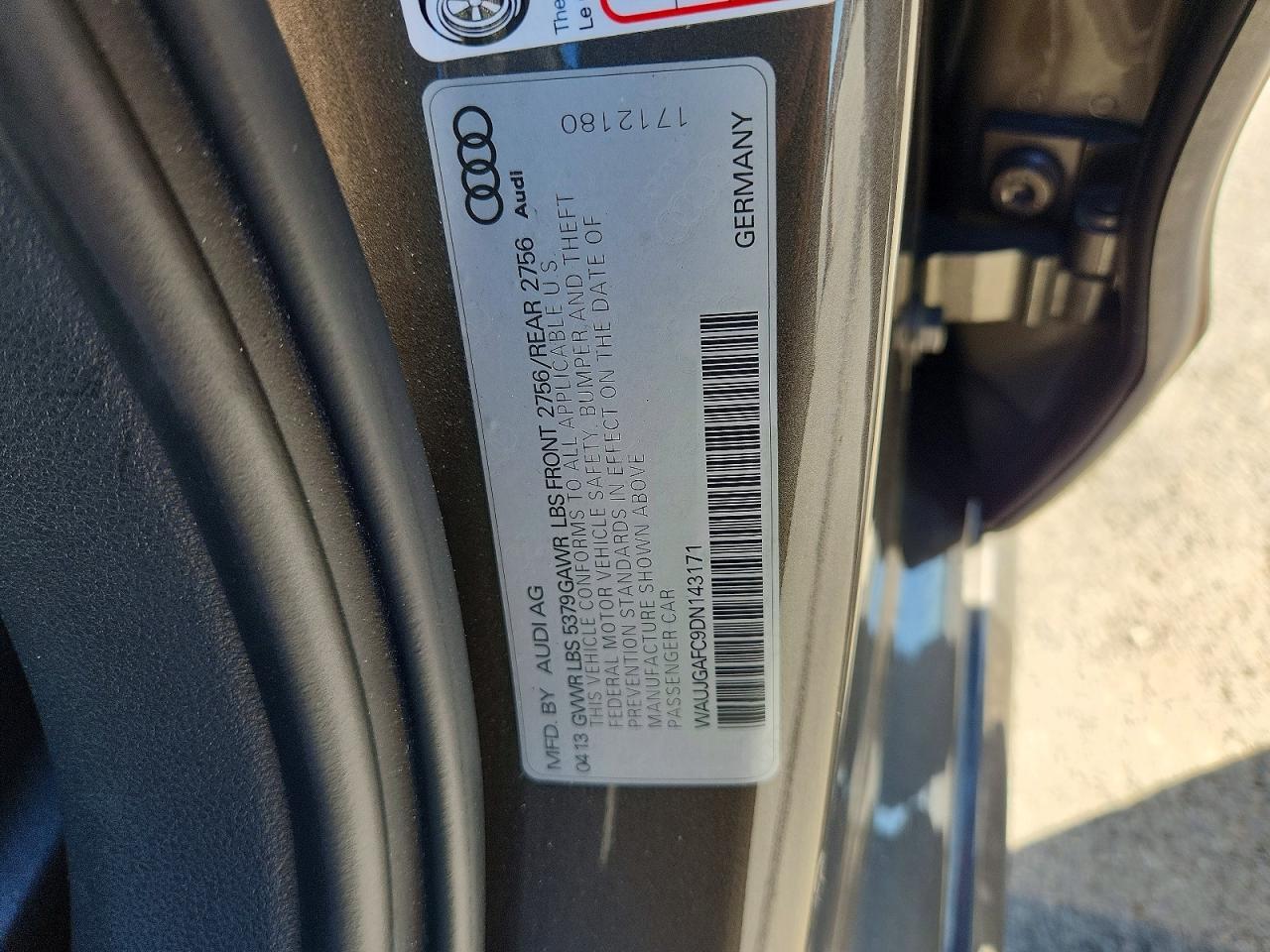 2013 Audi A6 Prestige