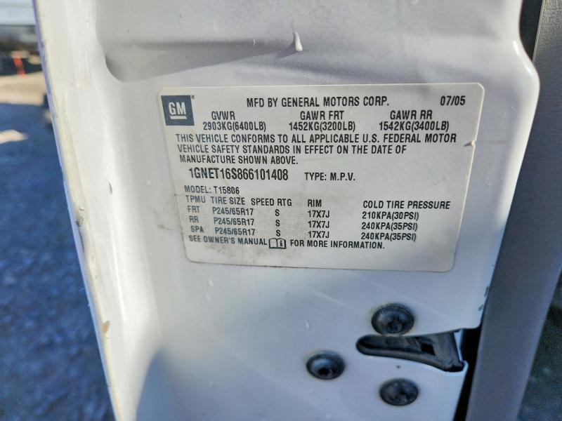 2006 Chevrolet Trailblazer ext ls