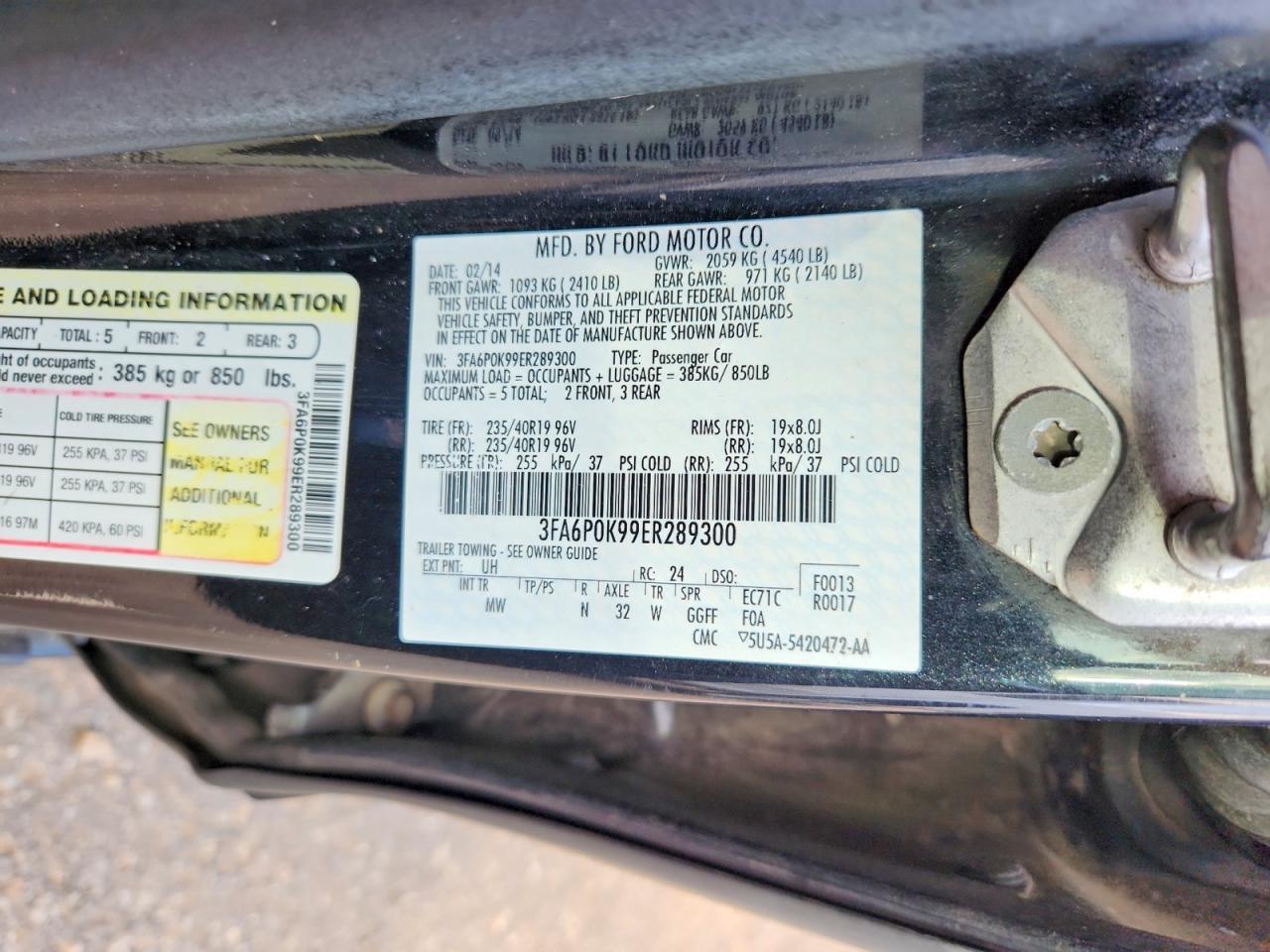 2014 Ford Fusion Titanium