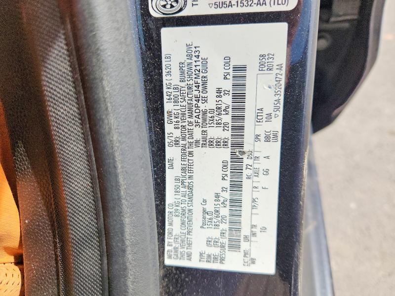 2015 Ford Fiesta se