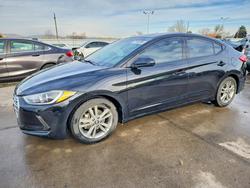 Hyundai salvage cars for sale: 2018 Hyundai Elantra sel