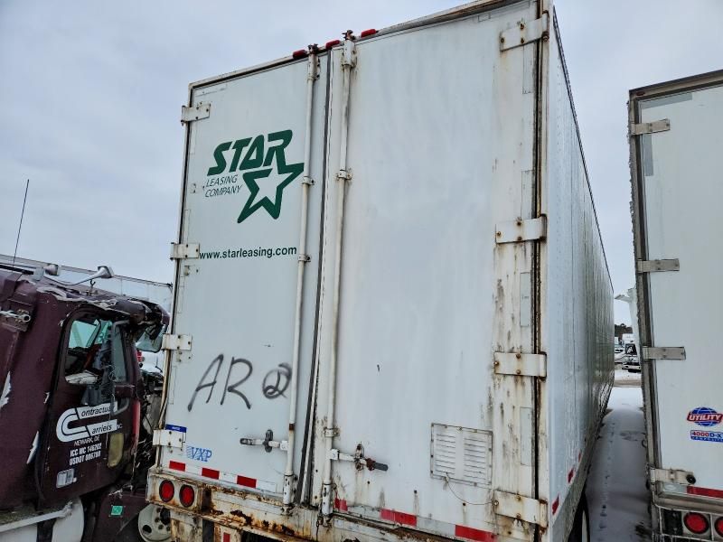 2001 Hyundai Translead VI2350152J8A DRY Van Trailer