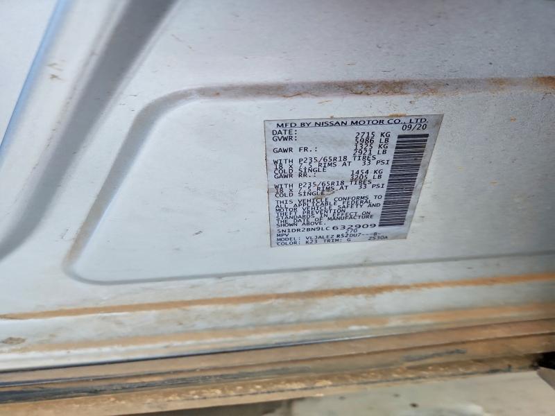 2020 Nissan Pathfinder sv