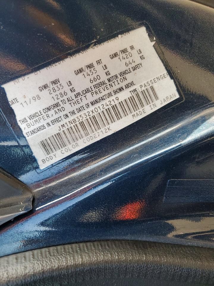 1999 Mazda Mx-5 Miata