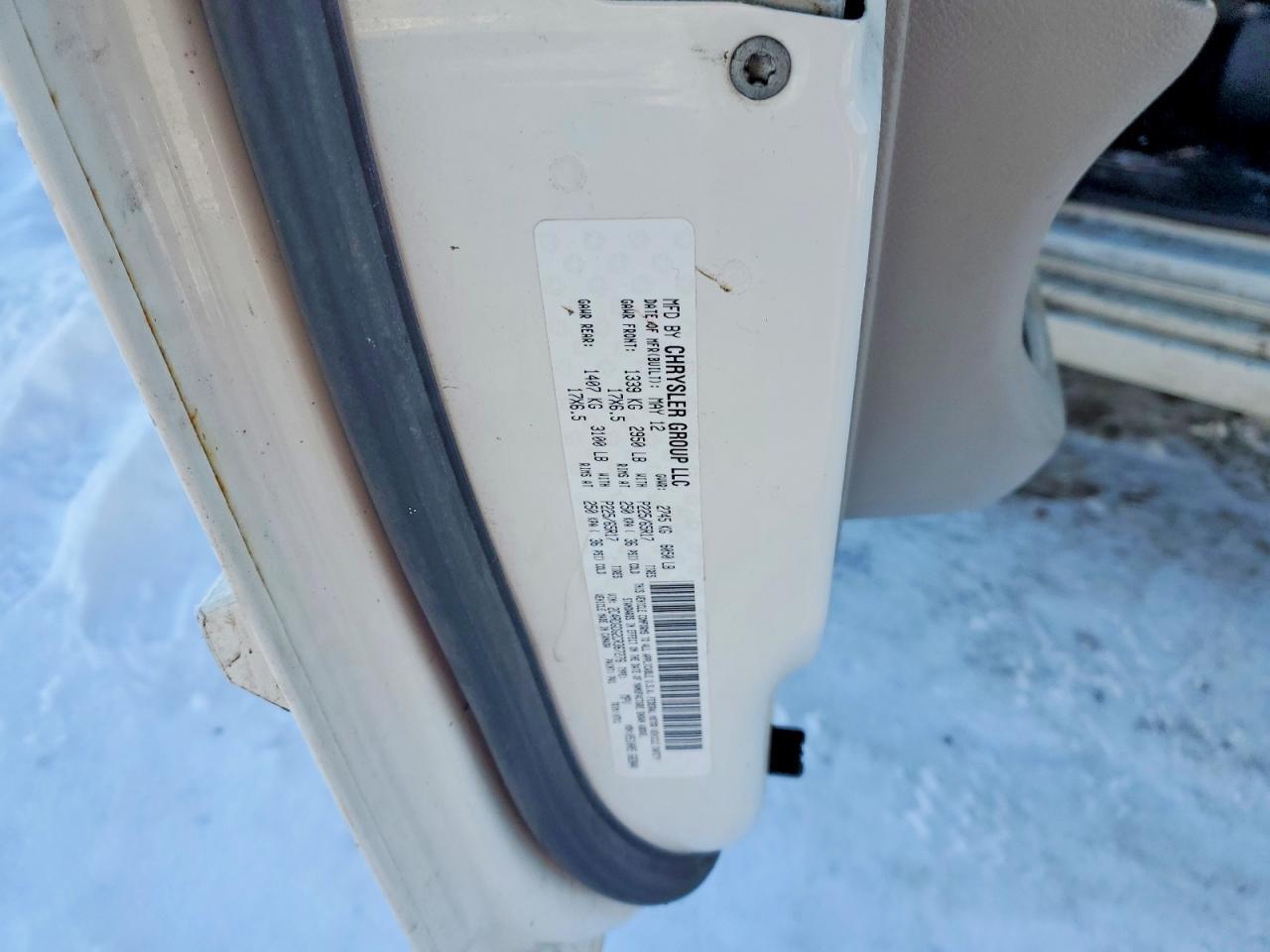 2012 Dodge Grand Caravan Crew