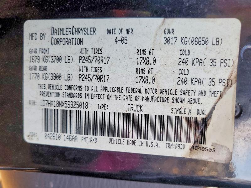 2005 Dodge Ram 1500 st