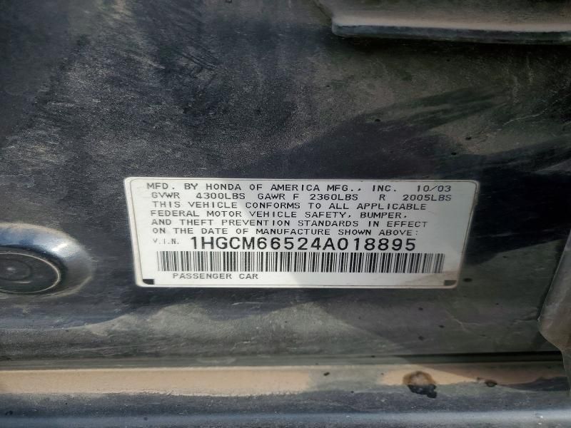 2004 Honda Accord ex