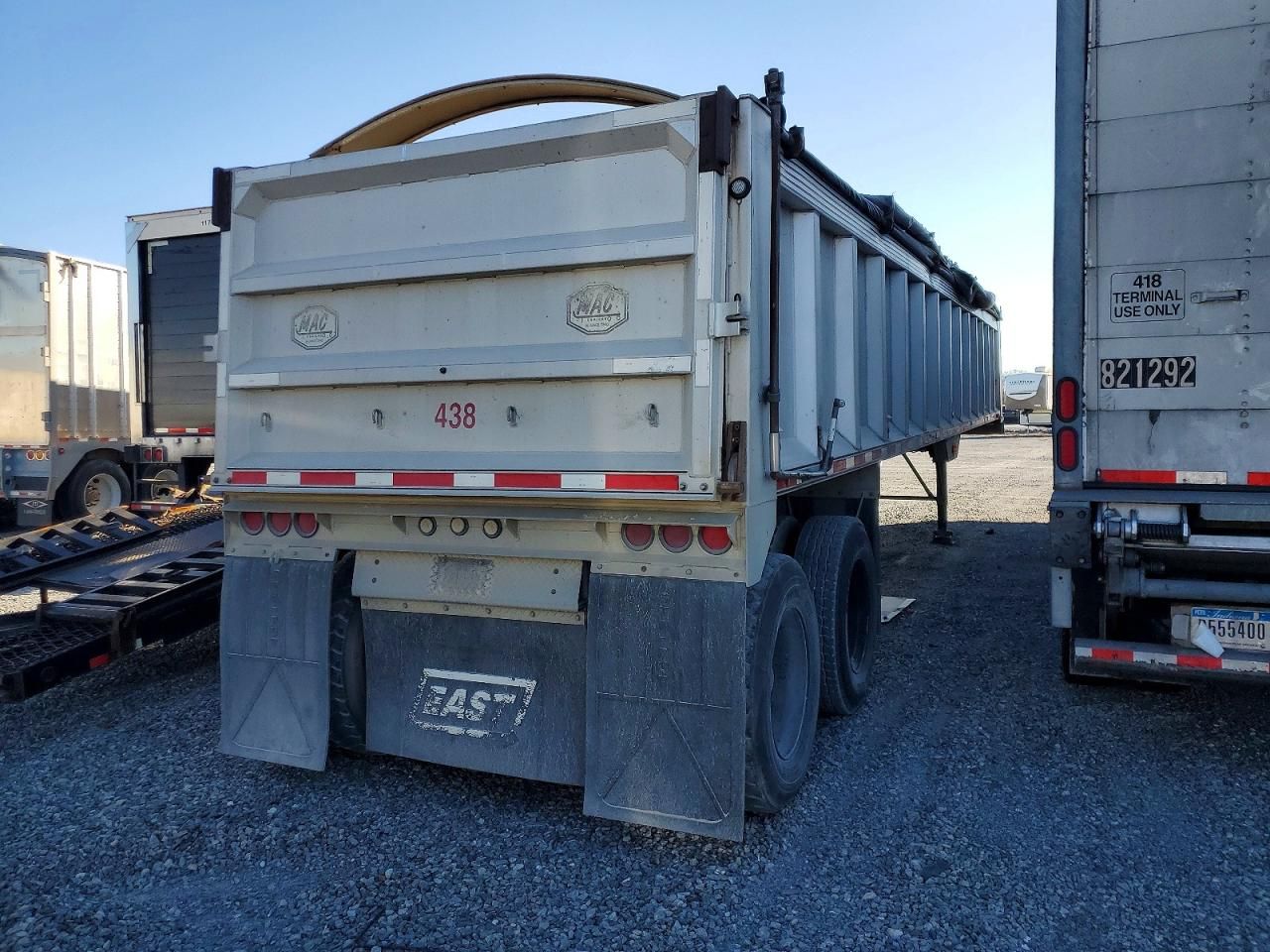 2003 MAC END Dump Trailer