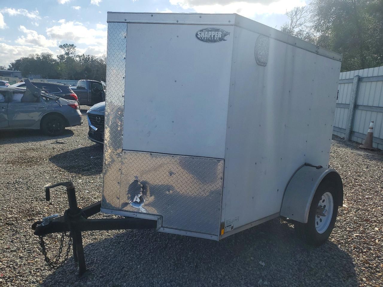 2018 Quality Cargo 5X6SA Enclosed Cargo Trailer