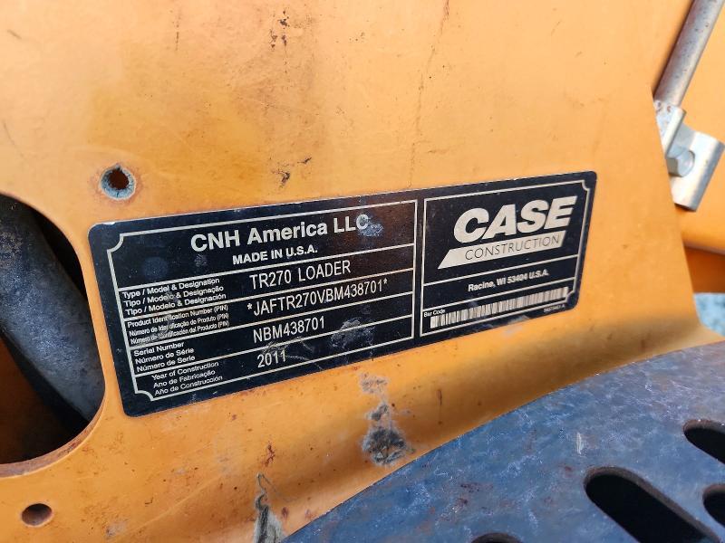 2011 Case Skid Steer Tr270