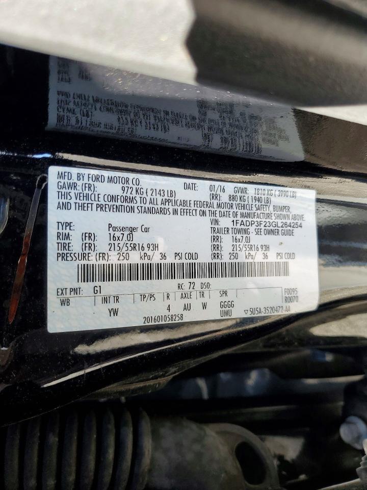 2016 Ford Focus se
