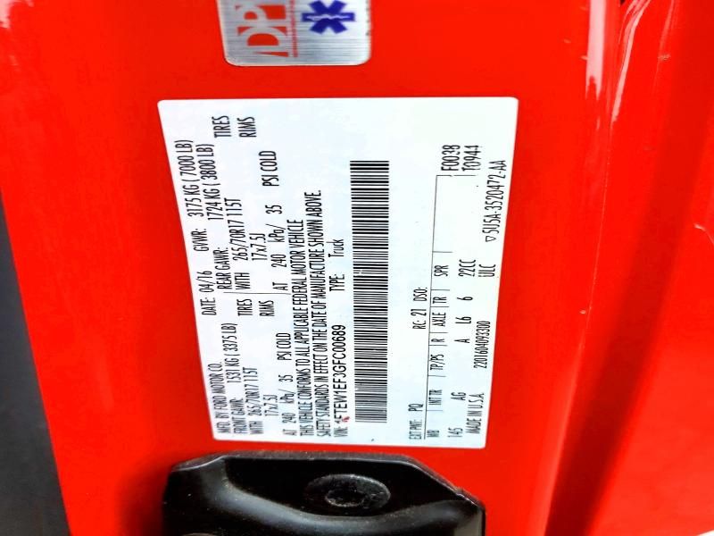 2016 Ford F150 Supercrew