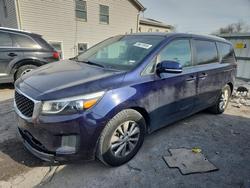 KIA salvage cars for sale: 2018 KIA Sedona lx