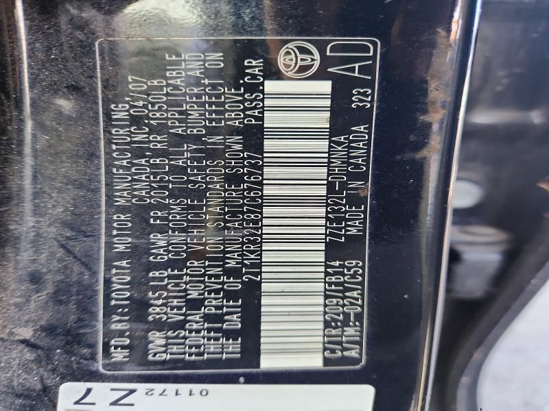 2007 Toyota Corolla Matrix xr