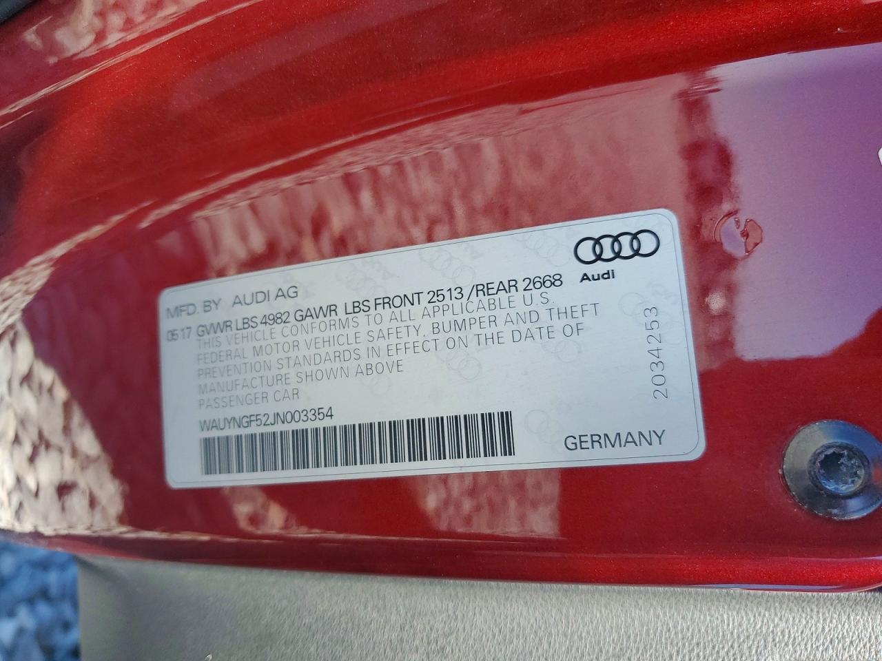 2018 Audi A5 Premium Plus