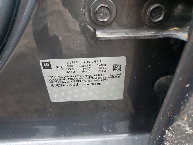 2013 Chevrolet Malibu 1LT