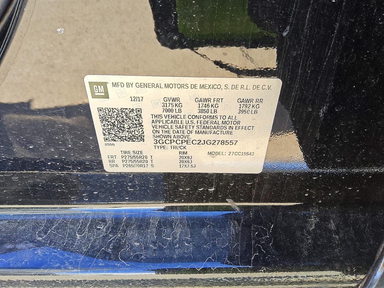 2018 Chevrolet Silverado C1500 Custom