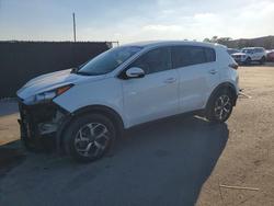 KIA salvage cars for sale: 2021 KIA Sportage lx