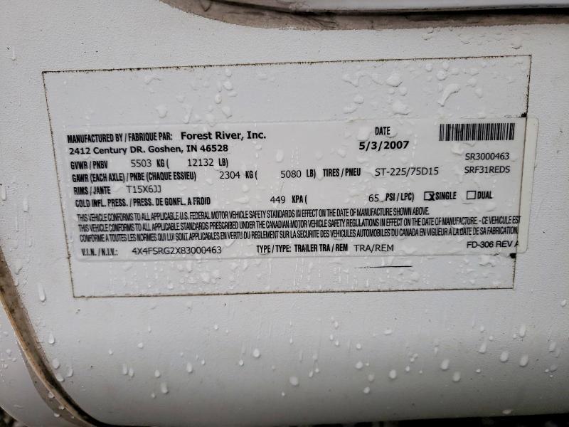 2008 Foresriver 2008 Fore Unknown-Camper