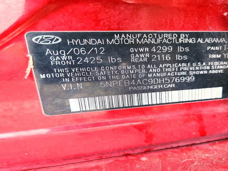 2013 Hyundai Sonata gls