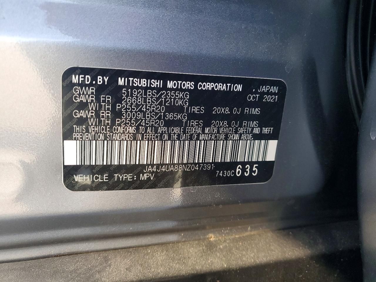 2022 Mitsubishi Outlander se