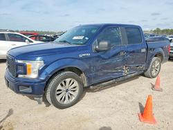 Salvage cars for sale from Copart Houston, TX: 2018 Ford F150 Supercrew