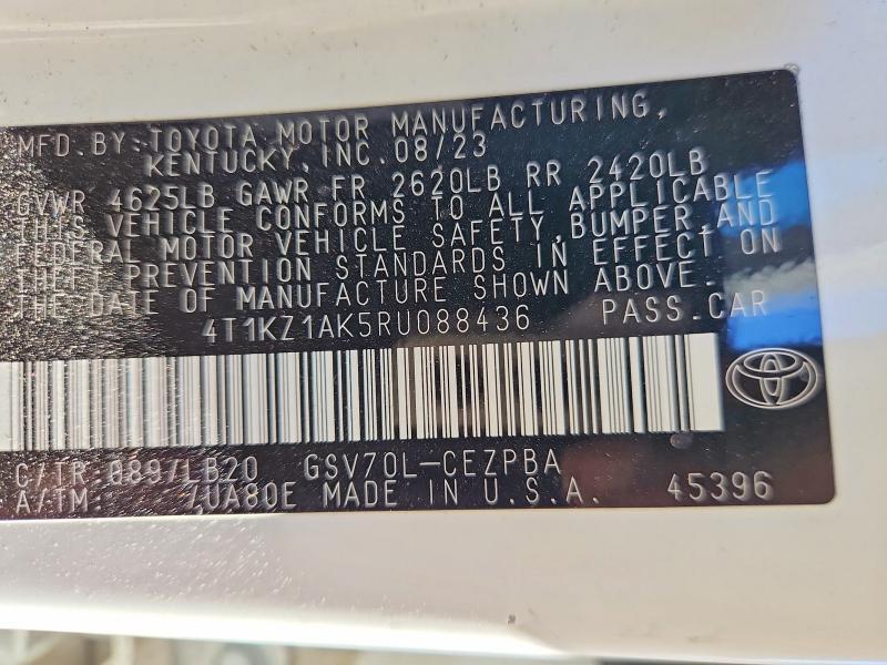 2024 Toyota Camry xse V6